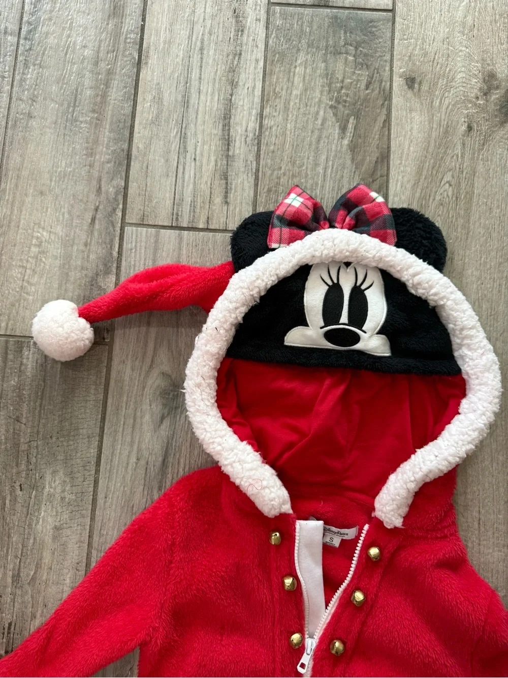 Disney Red Minnie Mouse  Holiday Hoodie